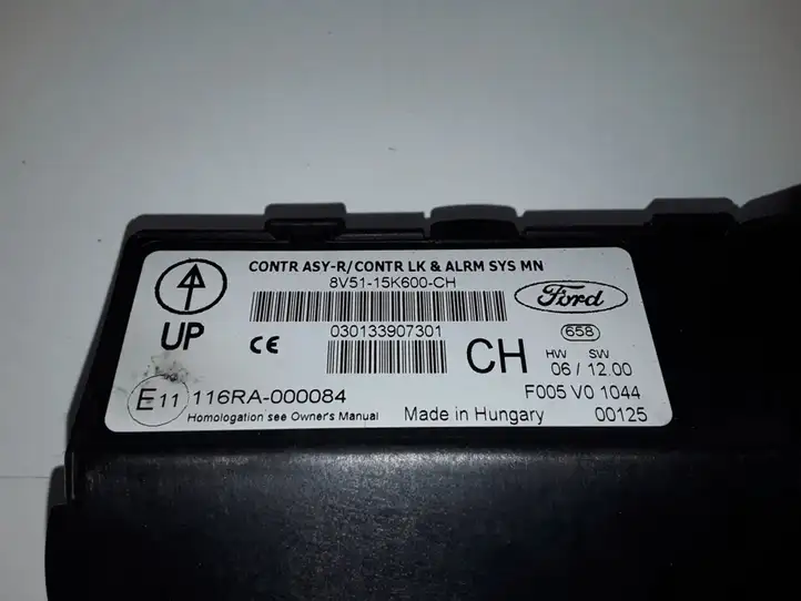 Ford Fiesta (2009 - 2012) 8V5115K600CH Модуль комфорта — фото 2