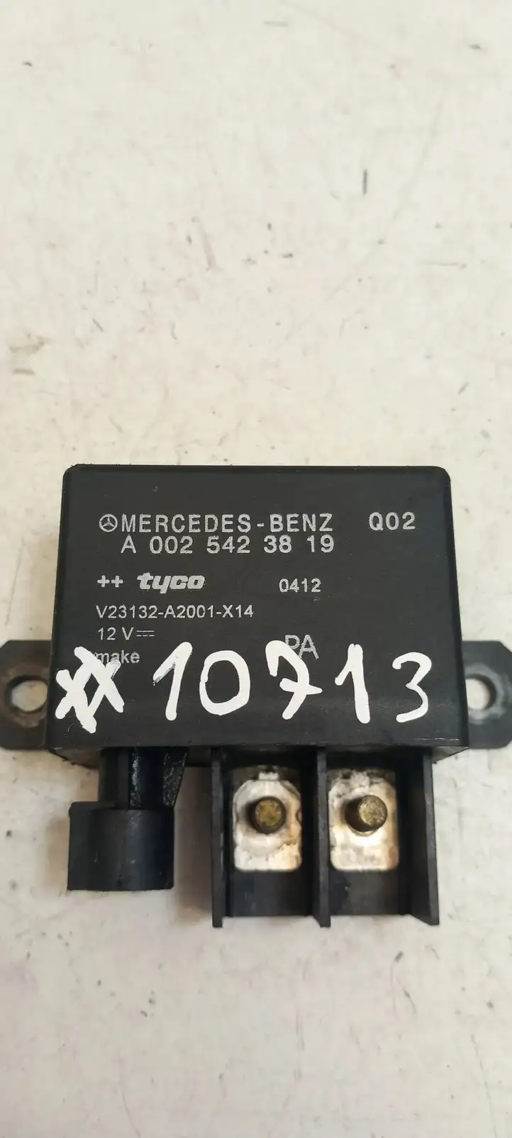 Mercedes-Benz E W211 (2002 - 2009) A0025423819 Реле аварийных фонарей — фото 3