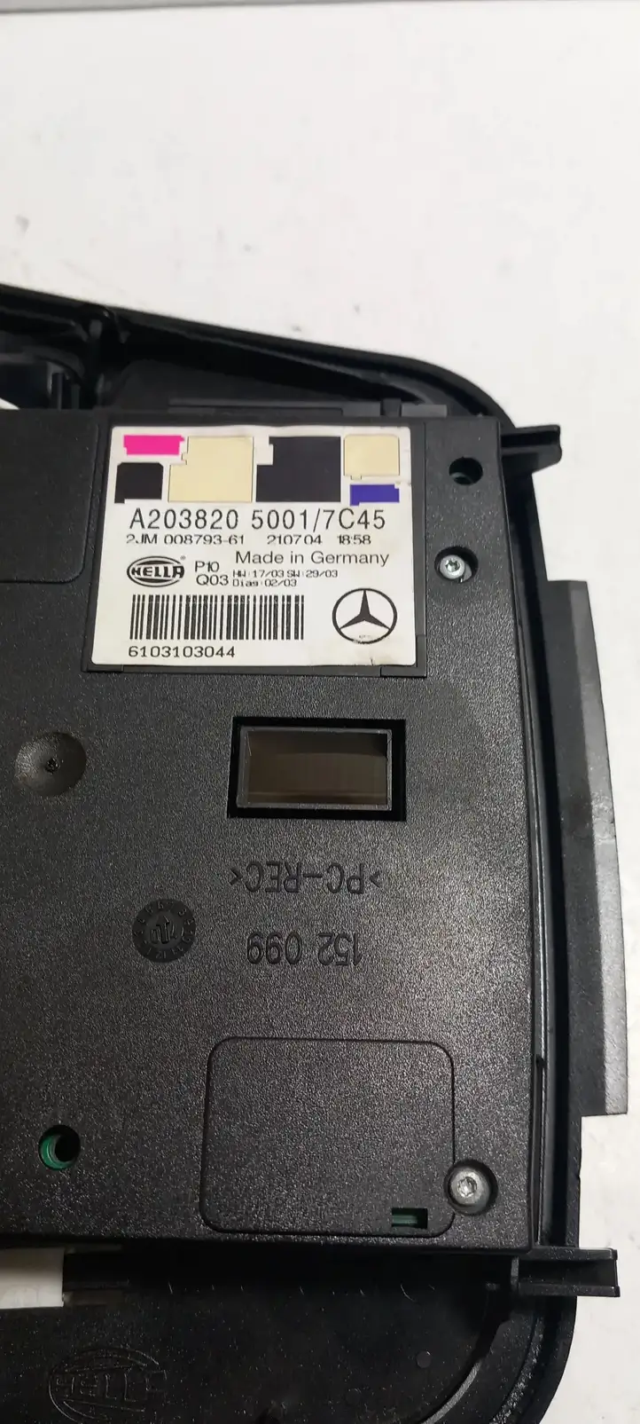 Mercedes-Benz C W203 (2000 - 2007) A2038205001 Передняя подсветка — фото 5