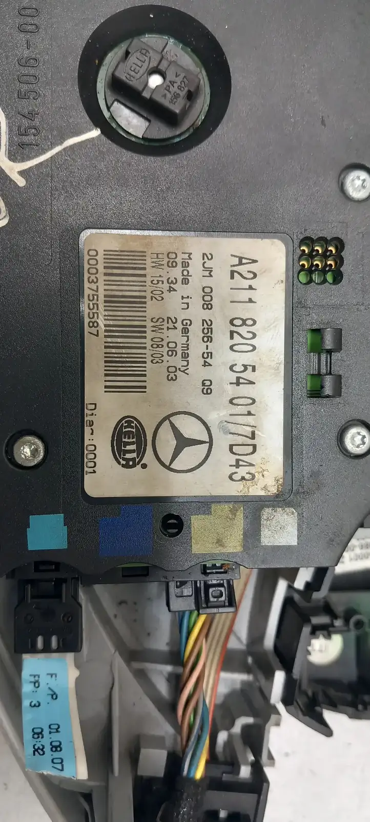 Mercedes-Benz C W203 (2000 - 2007) A2118205401 Передняя подсветка — фото 4