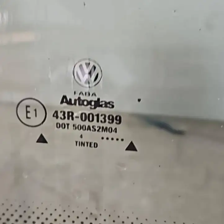 Volkswagen Multivan T5 (2003 - 2015) 43R001355 Заднее боковое стекло — фото 3