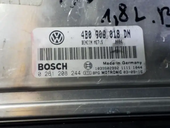 Volkswagen PASSAT B5.5 (2001 - 2005) 4B0906018DN Блок управления двигателем (ECU) — фото 2