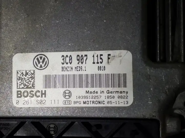 Volkswagen PASSAT B6 (2005 - 2010) 3C0907115F Блок управления двигателем (ЭБУ) — фото 2