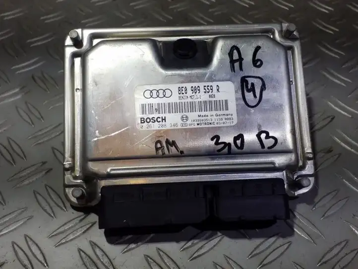 Audi A6 S6 C5 4B (2001 - 2004) 8E0909559R Блок управления двигателем (ECU) — фото 1