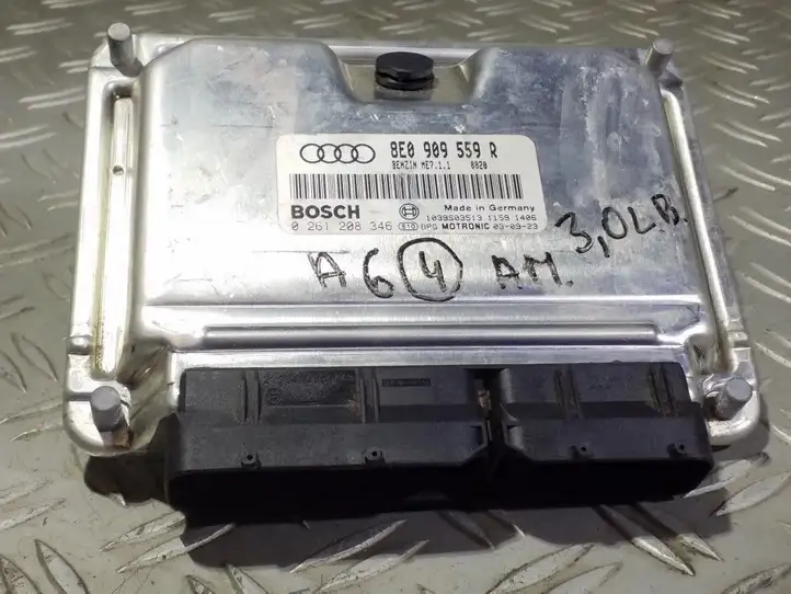 Audi A6 S6 C5 4B (2001 - 2004) 8E0909559R Блок управления двигателем (ECU) — фото 1