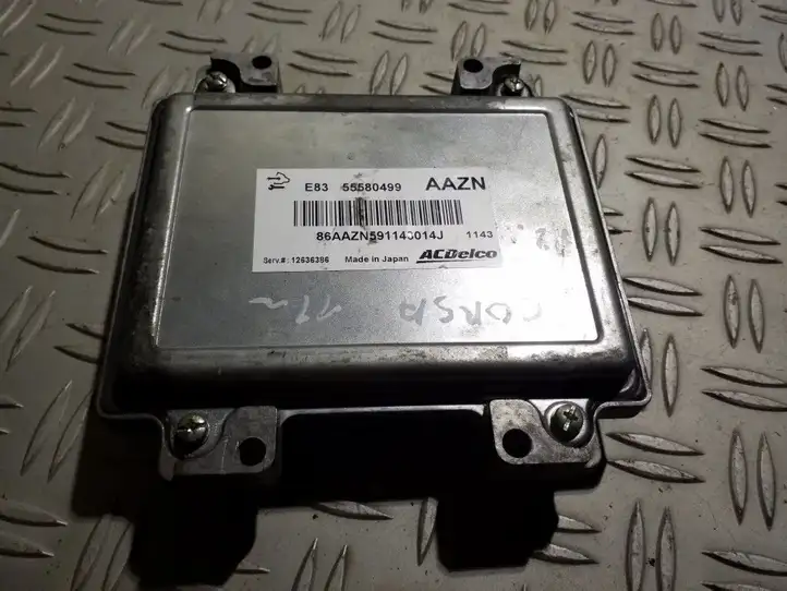Opel Corsa D (2010 - 2014) 55580499 Блок управления двигателем (ECU) — фото 1