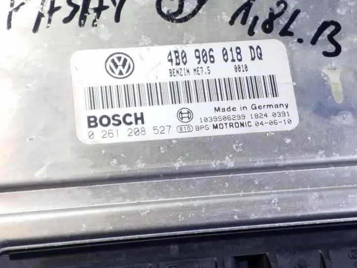 Volkswagen PASSAT B6 (2005 - 2010) 4B0906018DQ Блок управления двигателем (ECU) — фото 3