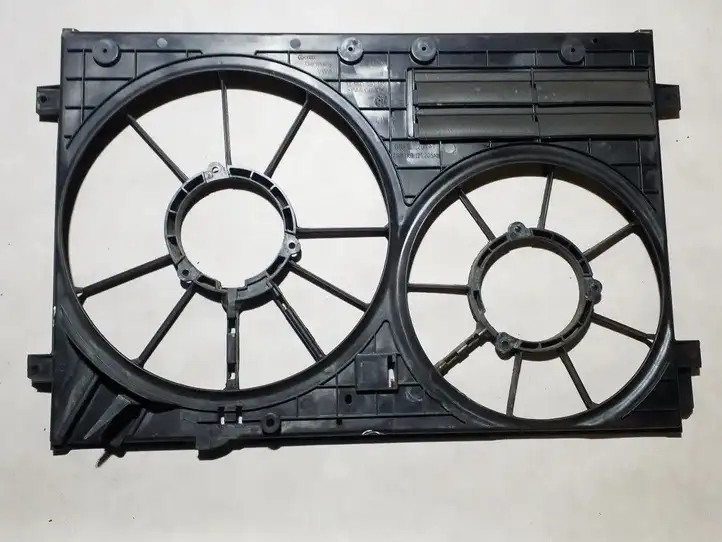 Volkswagen PASSAT B6 (2005 - 2010) 1K0121207AT Дифузор радиатора — фото 1