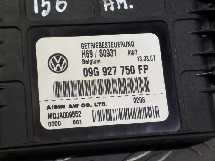 Volkswagen PASSAT B6 (2005 - 2010) 09G927750FP Блок управления АКПП — фото 3