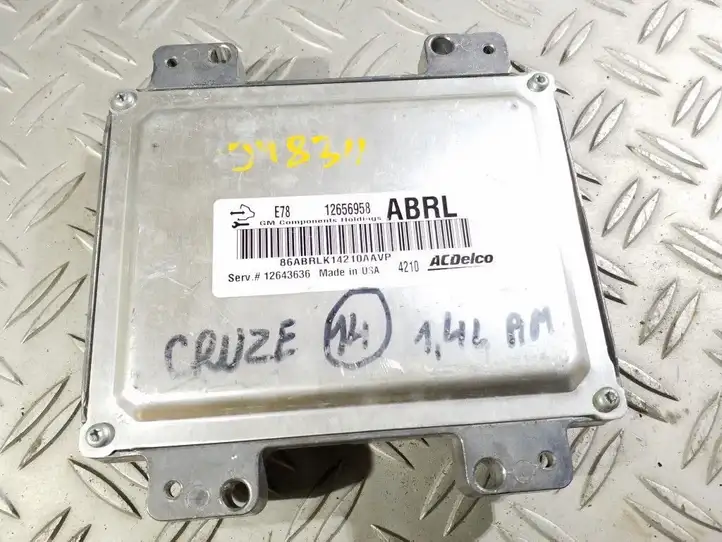 Chevrolet Cruze (2012 - 2015) 12656958 Блок управления двигателем (ECU) — фото 1