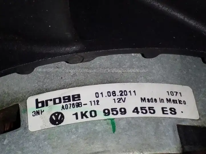 Volkswagen Jetta VI (2011 - 2018) 1K0959455ES Электровентилятор радиатора — фото 3