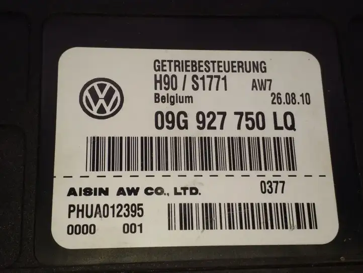 Volkswagen Tiguan (2007 - 2011) 09G927750LQ Блок управления АКПП — фото 3