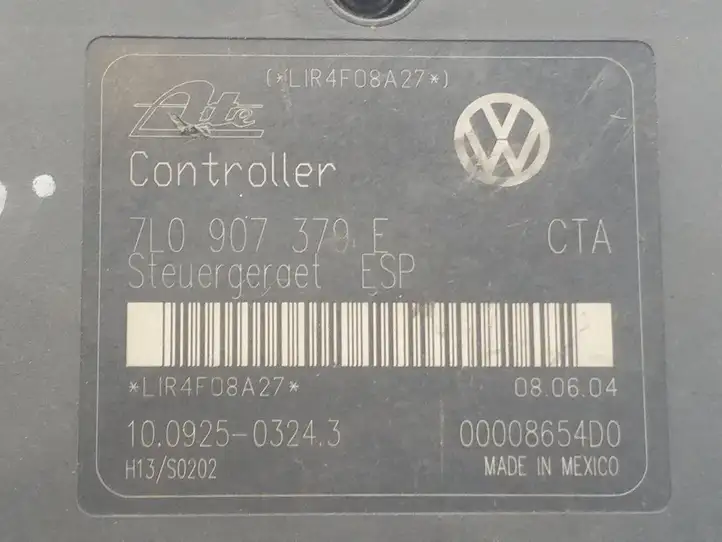 Volkswagen Touareg I (2002 - 2010) 7L0614111F ABS блок — фото 5