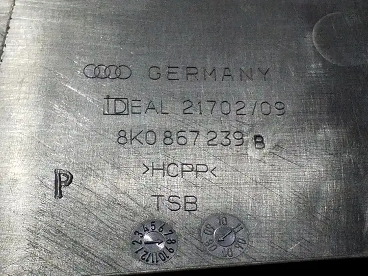Audi A4 S4 B8 8K (2007 - 2011) 8K0867239 Нижняя обшивка стойки B — фото 3