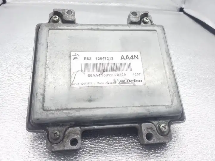 Opel Astra J (2009 - 2012) 12647212 Блок управления двигателем (ECU) — фото 2