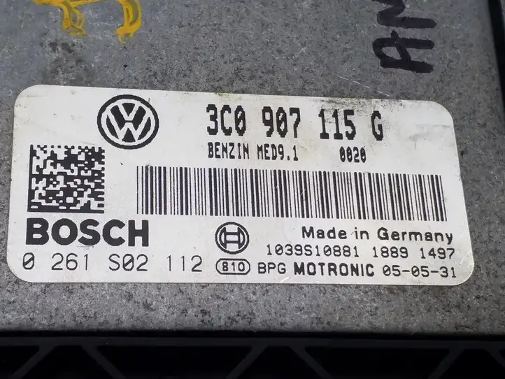 Volkswagen PASSAT B6 (2005 - 2010) 3C0907115G Блок управления двигателем (ECU) — фото 3