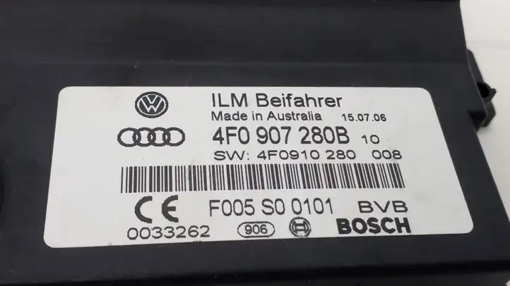 Audi Q7 4L (2005 - 2009) 4F0907280B Блок управления электропитанием — фото 4