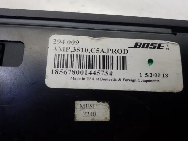 Audi A4 S4 B5 8D (1999 - 2001) AMP3510 Усилитель звука — фото 3
