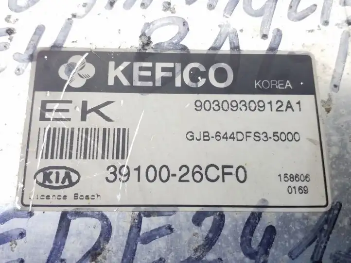Kia Rio (2002 - 2005) 3910026CF0 Блок управления двигателем (ECU) — фото 3