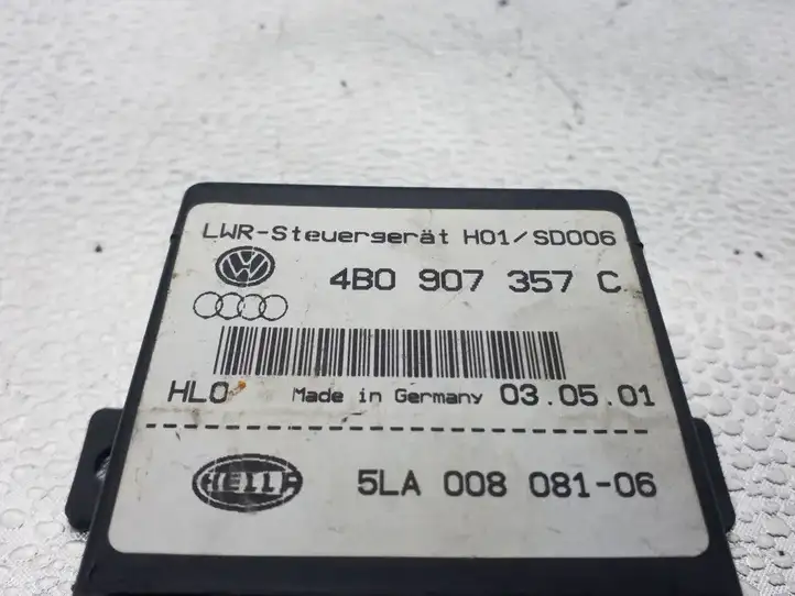 Audi A4 S4 B6 8E 8H (2000 - 2006) 4B0907357C Блок управления светом — фото 3