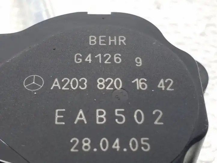Mercedes-Benz E W211 (2002 - 2009) A2038201642 Двигатель задвижки потока воздуха — фото 2
