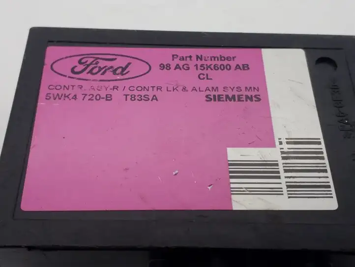 Ford Focus (1998 - 2004) 98AG15K600AB Блок иммобилайзера — фото 3