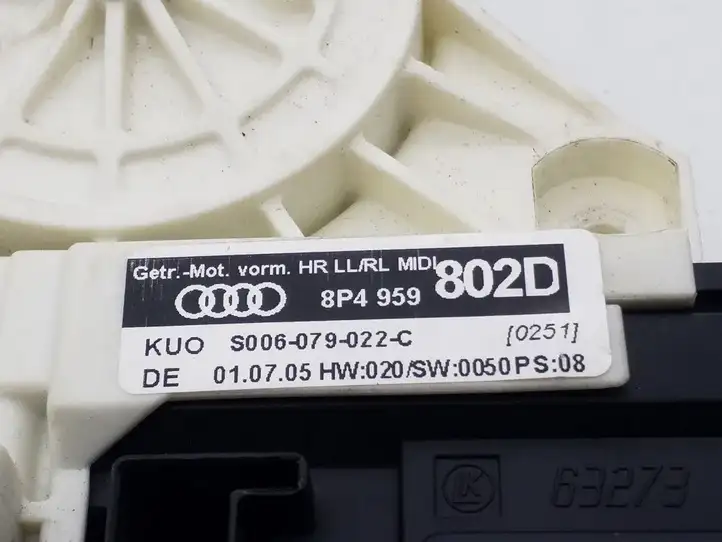 Audi A3/S3 8P (2004 - 2008) 8P4959802D Стеклоподъемник задней двери — фото 3