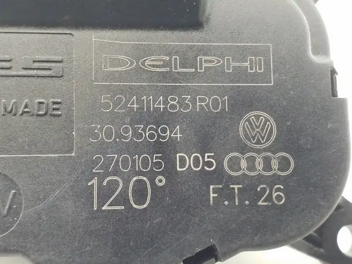 Volkswagen Touareg I (2002 - 2010) 52411483R01 Двигатель задвижки потока воздуха — фото 3