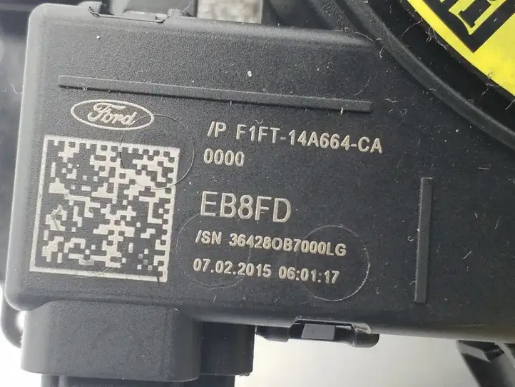 Ford Focus ST (2015 - 2018) F1FT14A664CA Контактное кольцо SRS — фото 3