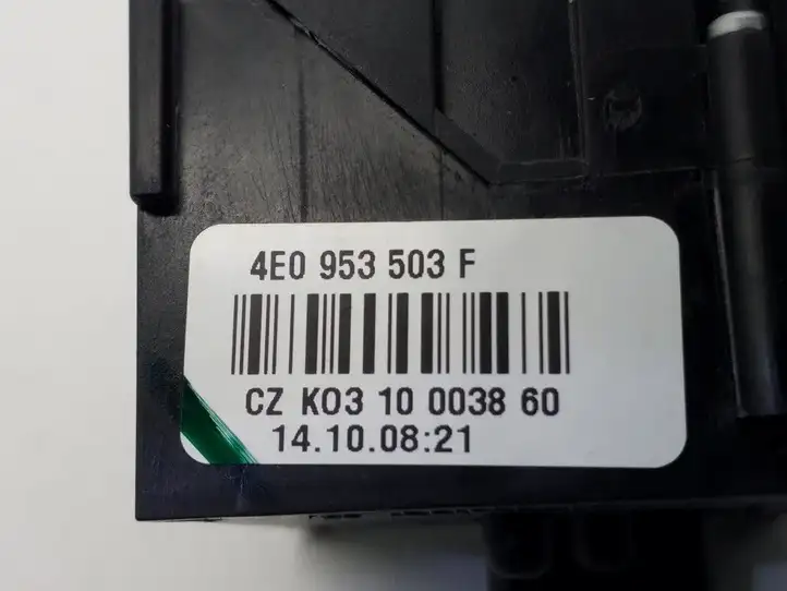 Audi A6 S6 C6 4F (2008 - 2011) 4E0953503F Переключатель стеклоочистителей — фото 3