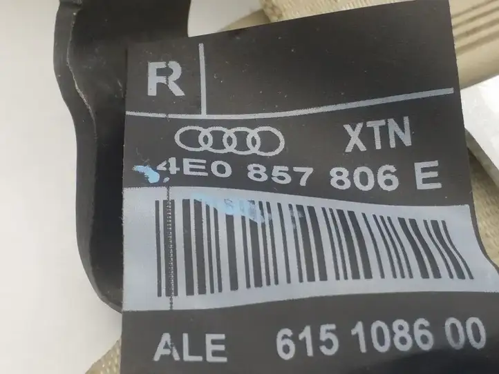 Audi A8 S8 D3 4E (2007 - 2010) 4E0857806E Задний ремень безопасности — фото 2