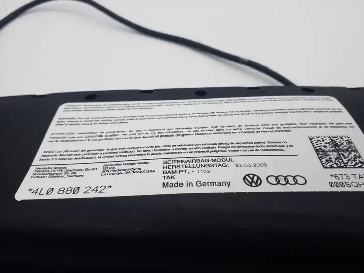 Audi Q7 4L (2005 - 2009) 4L0880242 Подушка безопасности сиденья — фото 3