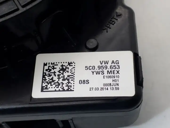 Volkswagen Jetta VI (2011 - 2018) 5C0959653 Контактное кольцо SRS — фото 3