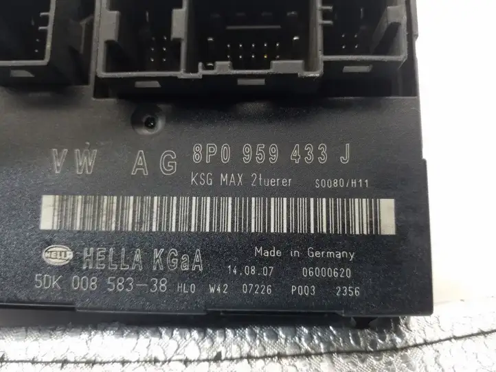 Audi A3/S3 8P (2004 - 2008) 8P0959433J Модуль комфорта — фото 3