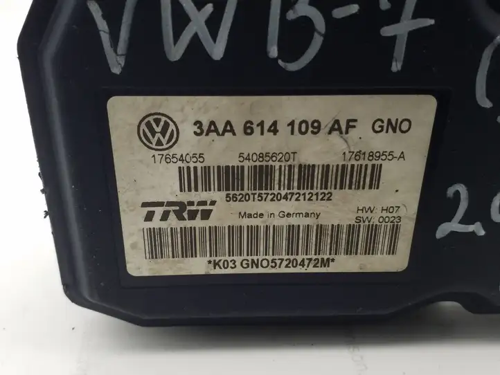 Volkswagen PASSAT B7 (2011 - 2014) 3AA614109AF ABS блок — фото 3