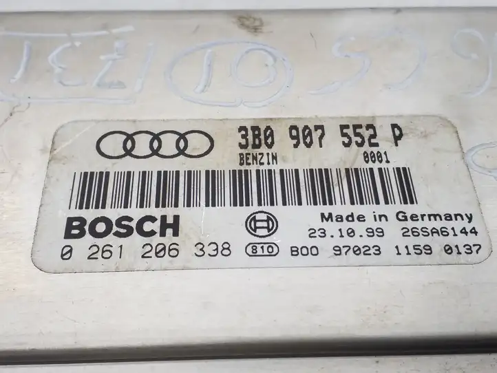 Audi A6 S6 C5 4B (1997 - 2001) 3B0907552P Блок управления двигателем (ECU) — фото 3
