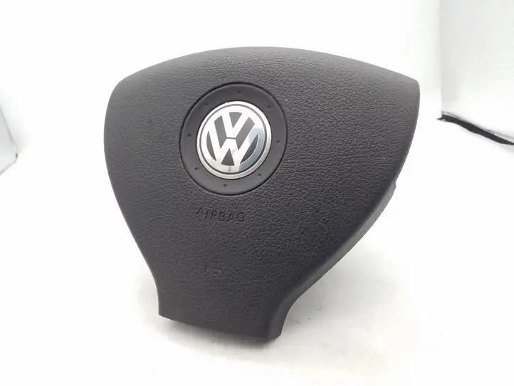 Volkswagen Touran I (2003 - 2010) 1K0880201BK Подушка безопасности руля — фото 1