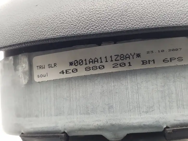 Audi A8 S8 D3 4E (2007 - 2010) 4E0880201BM Подушка безопасности руля — фото 3