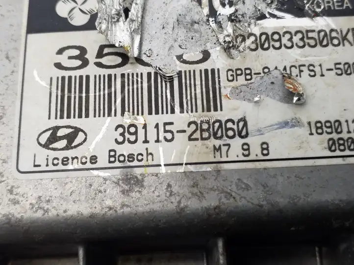 Hyundai i20 (PB PBT) (2008 - 2012) 391152B060 Блок управления двигателем (ECU) — фото 3