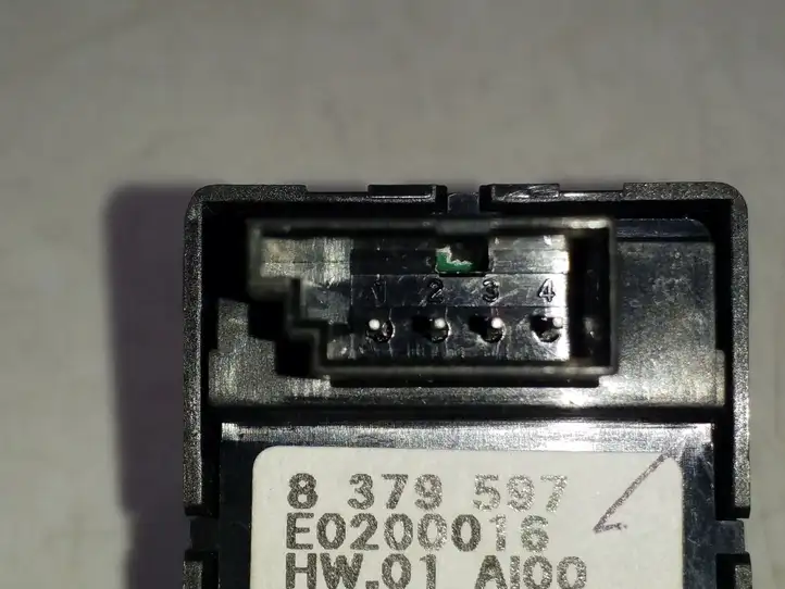 BMW 7 E65 E66 (2001 - 2008) 8379597 Кнопка стеклоподъемников — фото 4