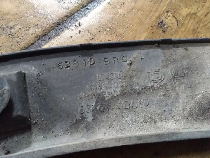 Nissan Qashqai (2010 - 2013) 63810BR01A Накладка колесной арки — фото 2