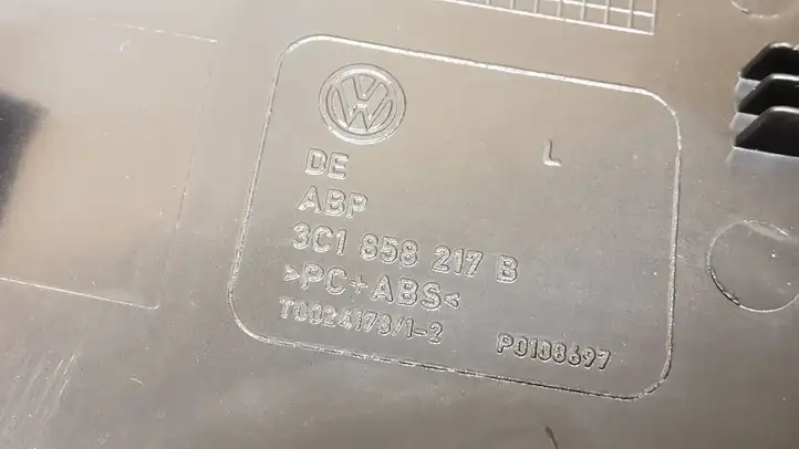 Volkswagen PASSAT B6 (2005 - 2010) 3C1858217B Боковая отделка панели приборов — фото 3