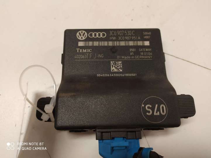 3C0907530C Volkswagen PASSAT B6 Gateway valdymo modulis