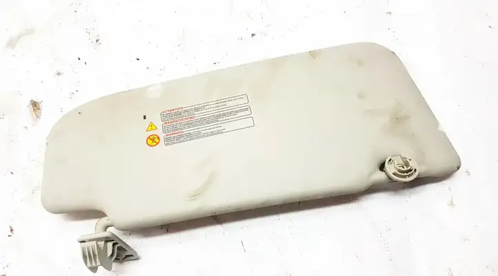 Nissan Qashqai (2006 - 2010) Солнцезащитный козырек — фото 2