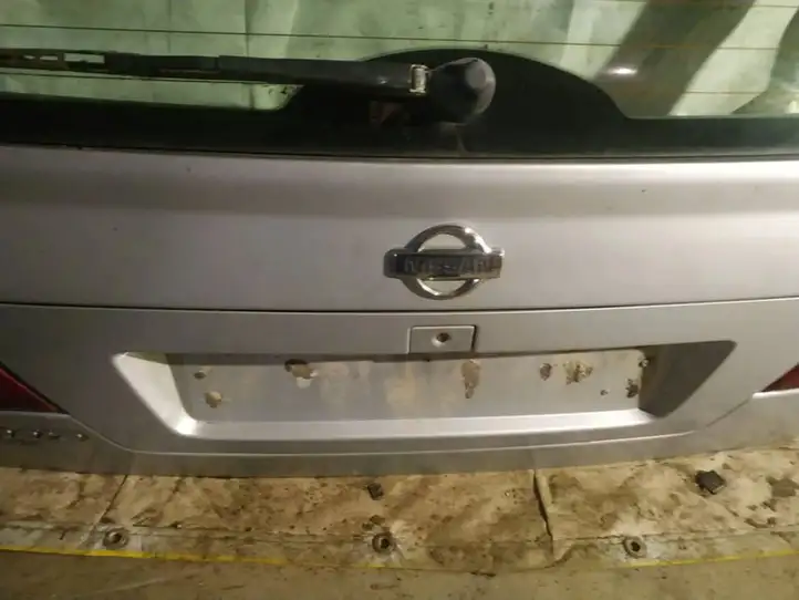 Nissan Primera (2000 - 2001) Подсветка номера — фото 1