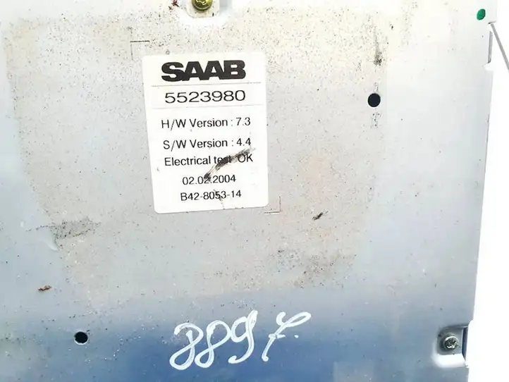 Saab 9-5 (1998 - 2005) 5523980 Магнитола / мультимедийная система — фото 3