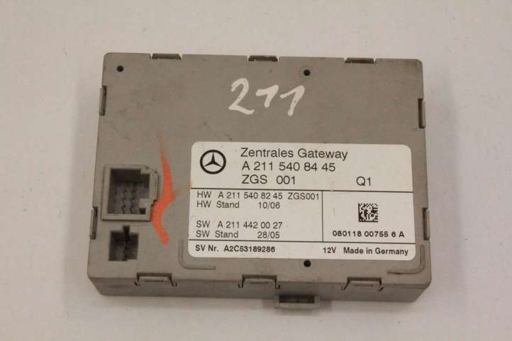 A2115408445 Mercedes-Benz E W211 Gateway valdymo modulis