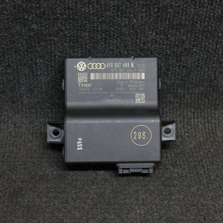 4F0907468M Audi A6 S6 C6 4F Gateway valdymo modulis