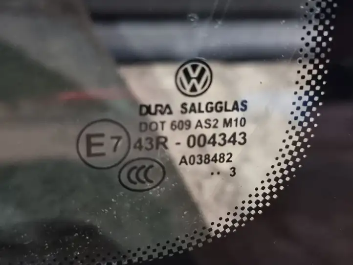 Volkswagen Transporter - Caravelle T5 (2009 - 2015) 43R004343 Заднее боковое стекло — фото 3