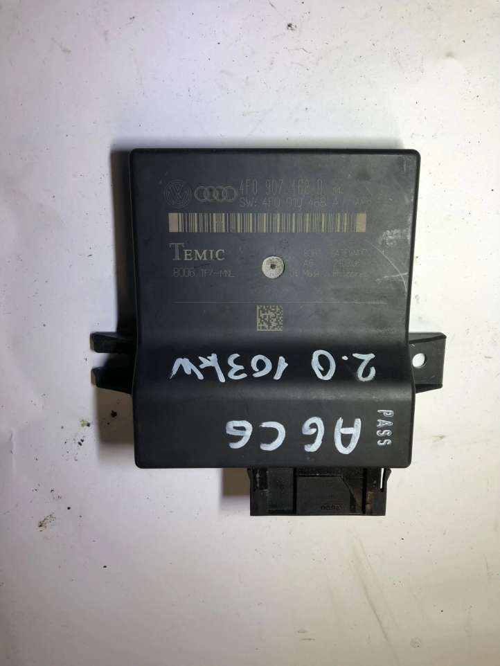 4F0907468D Audi A6 S6 C6 4F Gateway valdymo modulis